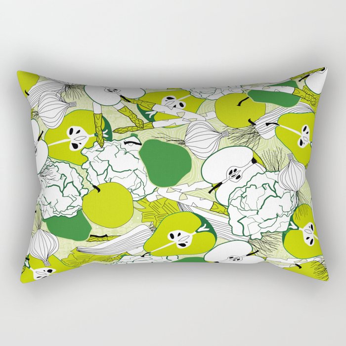 Vegetable pattern Rectangular Pillow