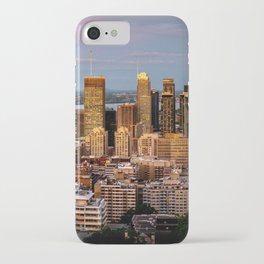 Montreal Panoramic View iPhone Case