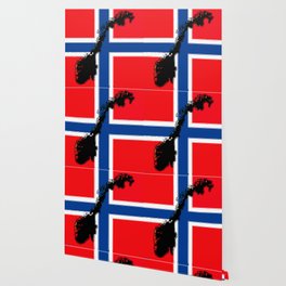 Norwegian Flag Wallpaper For Any Decor Style Society6