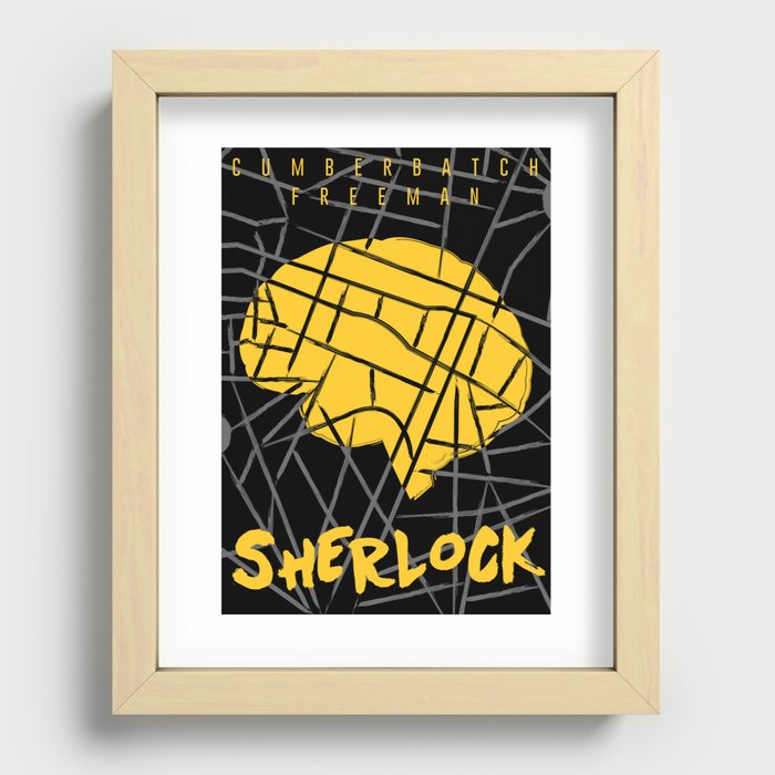 Sherlock Recessed Framed Print