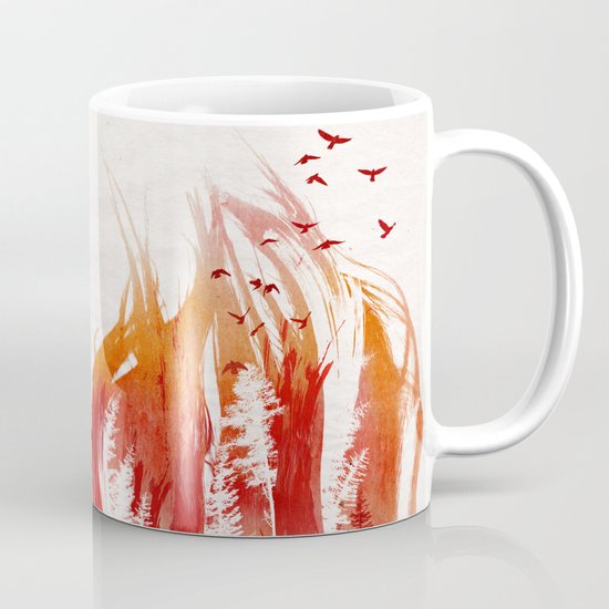 Burning Forest Mug