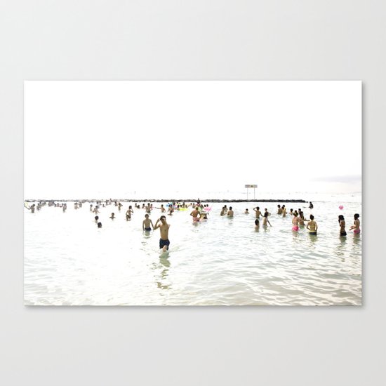 Waikiki Beach Canvas Print