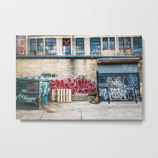 Around Back Metal Print