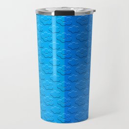 Blue Smile of the Sky Texture Collection Travel Mug