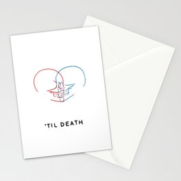 ’Til Death (Minimal) Stationery Cards