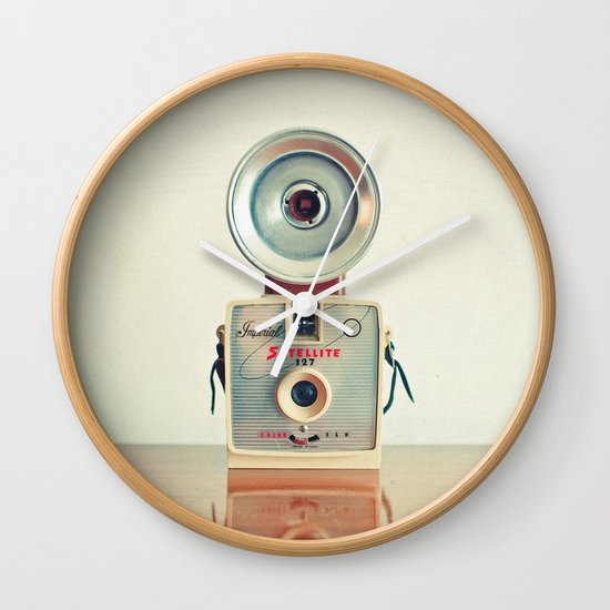 Satellite Wall Clock