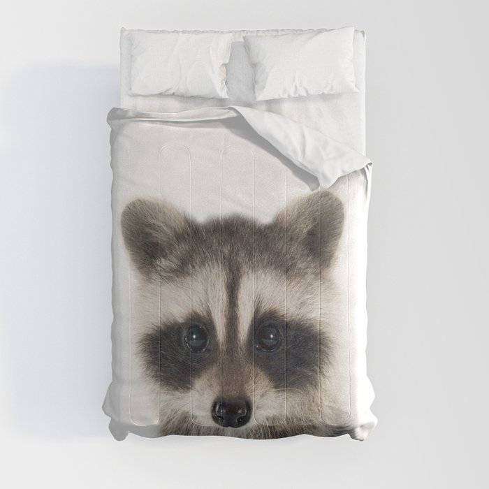 Raccoon sales baby comforter