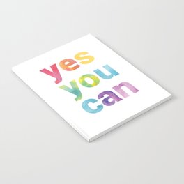 Yes You Can Notebook