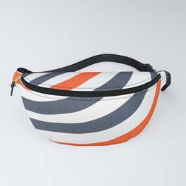 Red White and Blue Stripes Fanny Pack