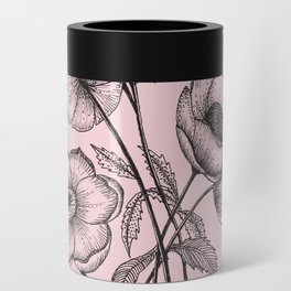 Palid Flowers  Can Cooler