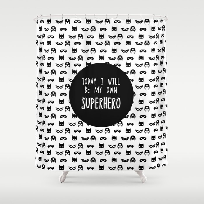 My Own Superhero Shower Curtain By Romanianguy Society6