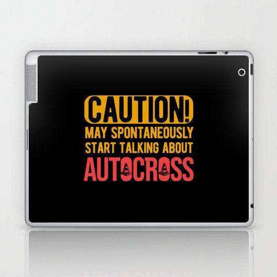 Funny Autocross Laptop & iPad Skin