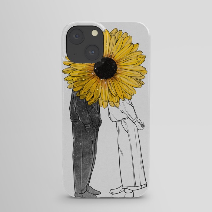 Sunflower love. iPhone Case