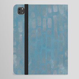 Blue Batik Pattern iPad Folio Case