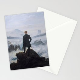Wanderer above the Sea of Fog Stationery Card