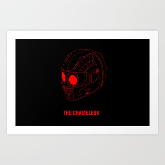 The Chameleon: Untitled#9 Art Print