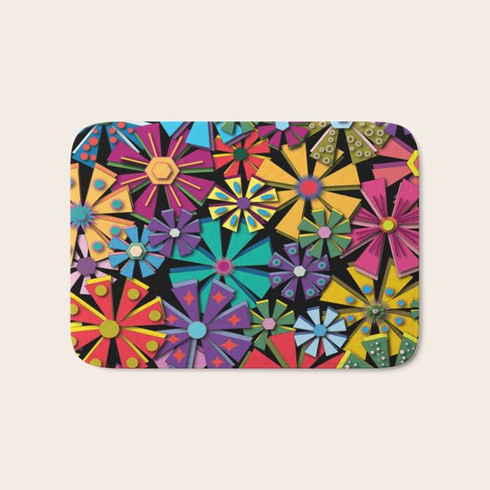 PINWHEELS Bath Mat