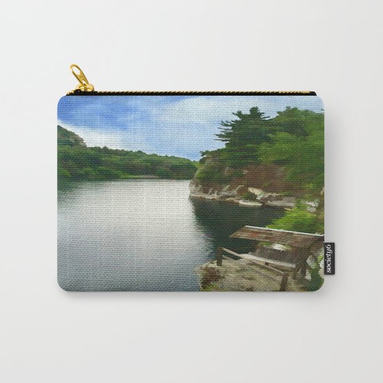 Majestic Mohonk Lake Carry-All Pouch
