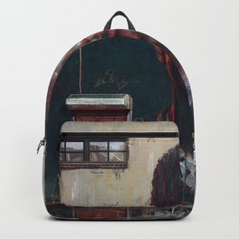 Logic  Backpack | Abstract, Ink, Illustration, Watercolor, Typography, Pop Art, Oil, Concept, Music, Vector 
