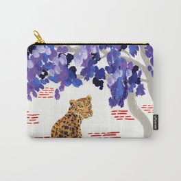 Under the Jacaranda Carry-All Pouch
