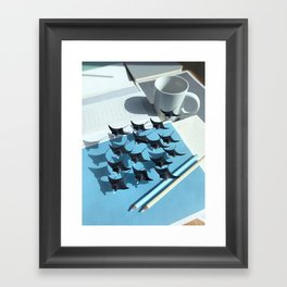 Formation Framed Art Print