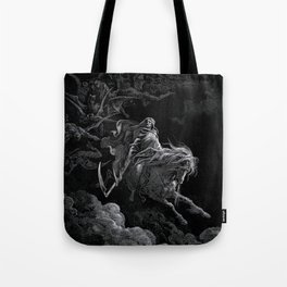 Death on the Pale Horse- Gustave Dore Tote Bag