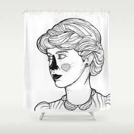 KATE (Kingston Falls 1984) Shower Curtain