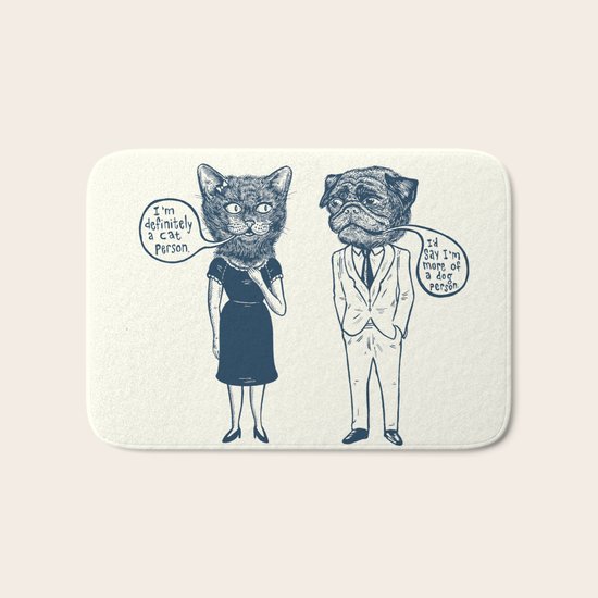 Types Of People Bath Mat