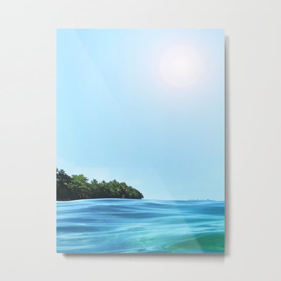 The Happy Isle Metal Print