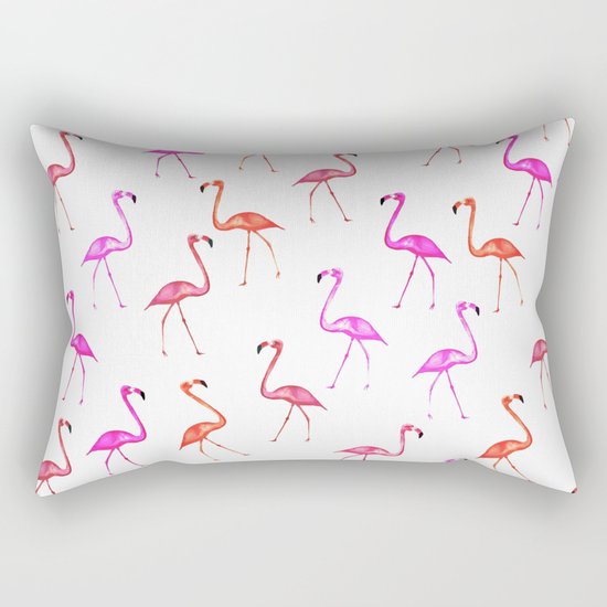 FLAMINGoS Rectangular Pillow