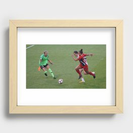 Soccer and Football 76 Recessed Framed Print