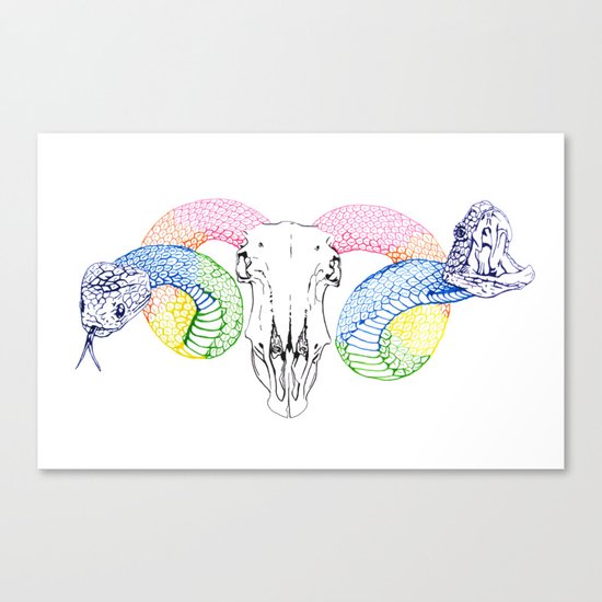 Medusa Canvas Print