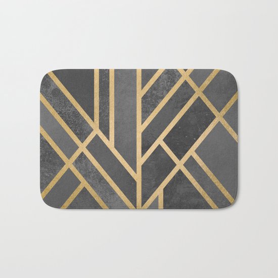 Art Deco Geometry 1 Bath Mat