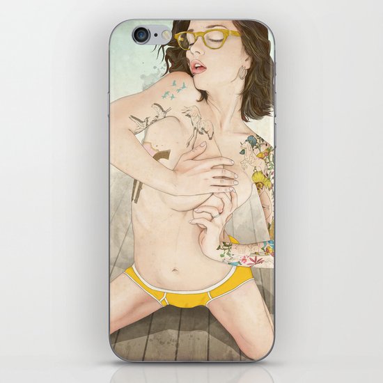 Self Portrait as a Lady, Revisited iPhone & iPod Skin