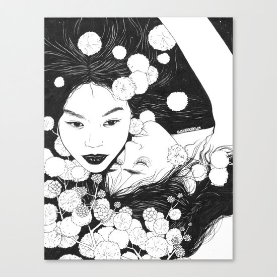 Secret Love Canvas Print