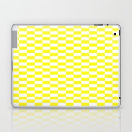 Mid-Century Modern Japanese Tile Spring Yellow Laptop Skin