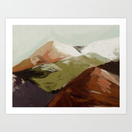 Rainbow Mountain #2 Art Print