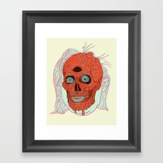 Anatomy of a Beetleman Framed Art Print