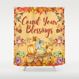 Count Your Blessings Shower Curtain