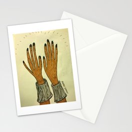 Wave your hands in the Air Stationery Card