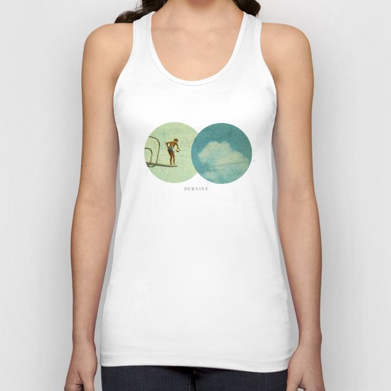 Survive | Collage Unisex Tank Top
