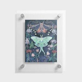 Luna Moth Floating Acrylic Print