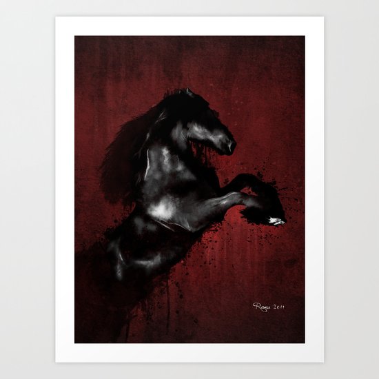 The Horse Art Print