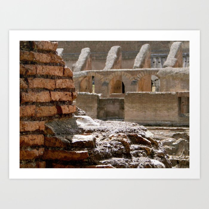 Colosseum perspectives Art Print
