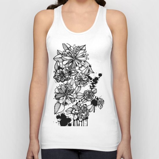 Blooms Unisex Tank Top