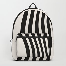 Black Wave - entryway, her, bedroom, nursery, minimalist, sale, decoration, picasso, art, house, pai Backpack