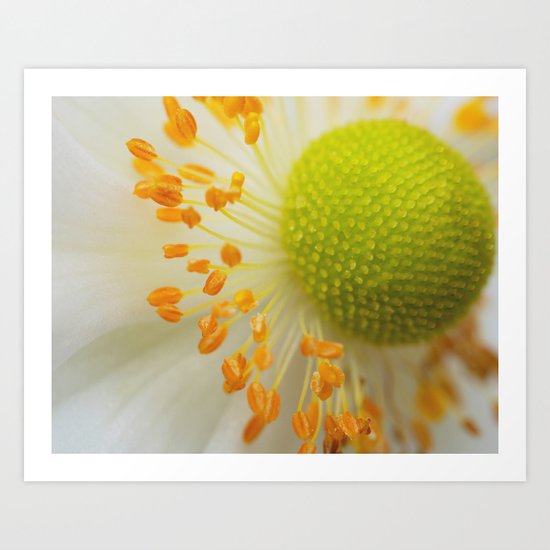 Green and Fluffy Art Print