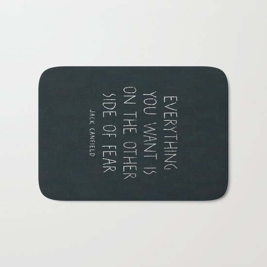 I. The other side of fear. Bath Mat