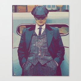 Tommy Shelby - Killing Time Canvas Print