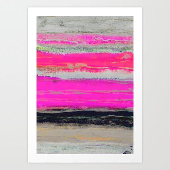 colour mix Art Print